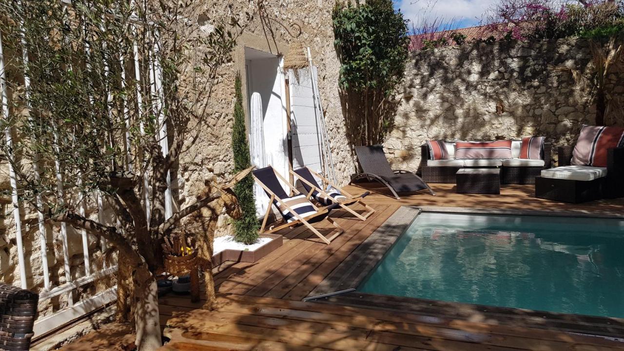 Bed and Breakfast La Demeure Du Pressoir Cuxac-dʼAude Exterior foto